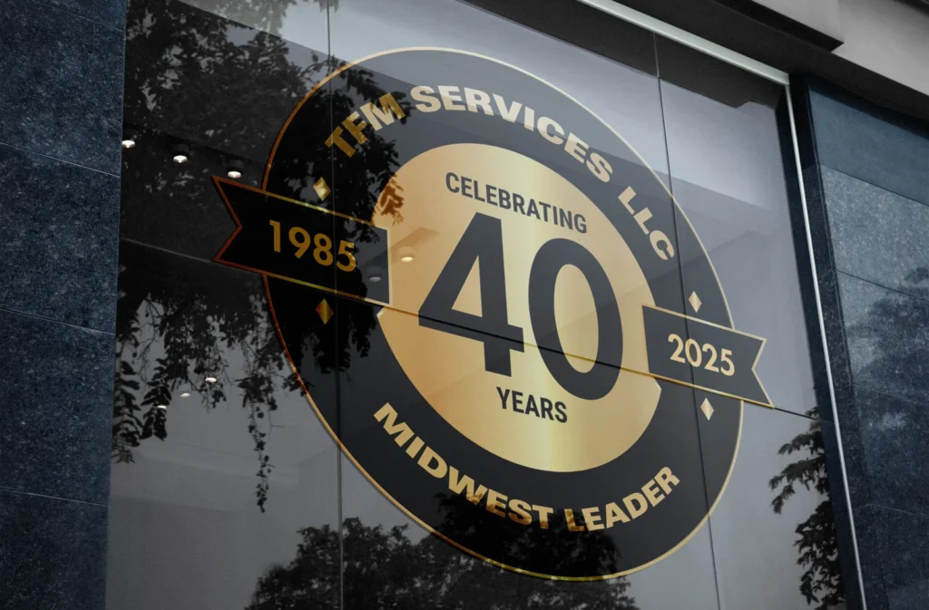 TFM Services celebrating 40 years as a Midwest commercial cleaning and facility services leader